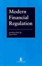 Modern Financial Regulation