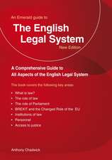 A Guide to the English Legal System: An Emerald Guide