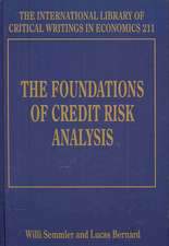 The Foundations of Credit Risk Analysis