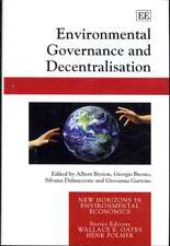 Environmental Governance and Decentralisation