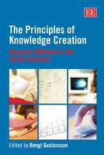 The Principles of Knowledge Creation – Research Methods in the Social Sciences