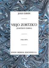 Jesus Guridi: Viejo Zortzico for Harp