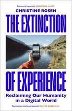 The Extinction of Experience