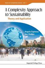 COMPLEXITY APPROACH TO SUSTAINABILITY, A