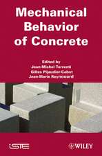 Mechanical Behavior of Concrete