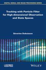 Tracking with Particle Filter for High–dimensional Observation and State Spaces