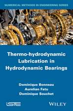 Thermo–hydrodynamic Lubricaton in Hydrodynamic Bearings