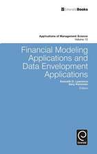 Financial Modeling Applications and Data Envelopment Applications