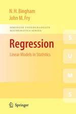 Regression: Linear Models in Statistics