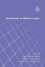 Advances in Modal Logic Volume 8