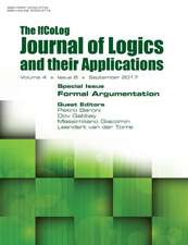 Ifcolog Journal of Logics and their Applications Volume 4, number 8. Formal Argumentation