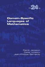 Domain-Specific Languages of Mathematics