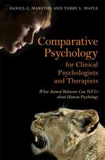 Comparative Psychology for Clinical Psychologists and Therapists