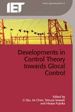 Developments in Control Theory Towards Glocal Control