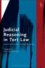 Judicial Reasoning in Tort Law