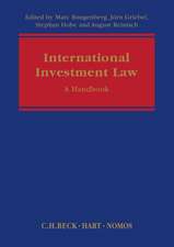 International Investment Law: A Handbook