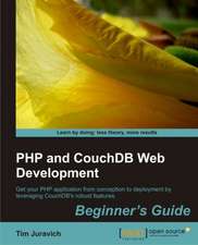PHP and CouchDB Web Development Beginner's Guide