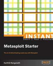 Instant Metasploit Starter