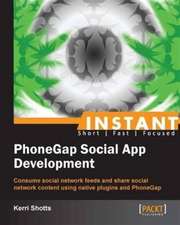 Phonegap Social App Development