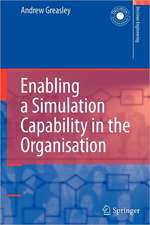 Enabling a Simulation Capability in the Organisation