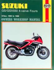 Suzuki GS/GSX550 4–valve Fours (83 – 88) Haynes Repair Manual