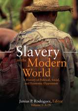 Slavery in the Modern World: A History of Political, Social, and Economic Oppression [2 volumes]