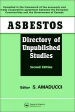 Asbestos: Directory of Unpublished Studies