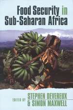 Food Security in Sub-Saharan Africa