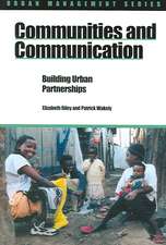 Communities and Communication: Building Urban Partnerships