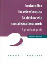 Implementing the Code of Practice for Children with Special Educational Needs: A Practical Guide