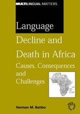 Language Decline and Death in Africa