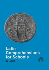 Latin Comprehensions for Schools