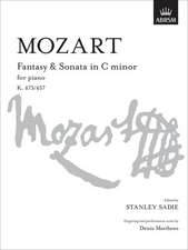 Fantasy & Sonata in C minor, K 475/457