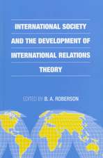 International Society and the Development of International Relations Theory