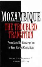 Mozambique: The Troubled Transition: From Socialist Construction to Free Market Capitalism