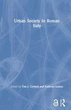 Urban Society In Roman Italy