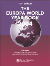 The Europa World Year Book 2004