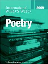 International Who's Who in Poetry 2009