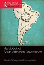 Handbook of South American Governance