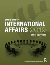 Who's Who in International Affairs 2019