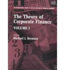 The Theory of Corporate Finance