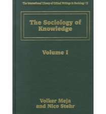 The Sociology of Knowledge