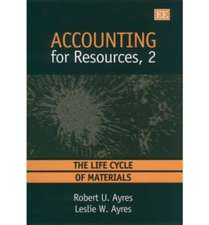 Accounting for Resources, 2 – The Life Cycle of Materials