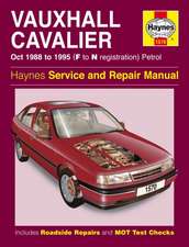 Vauxhall Cavalier Petrol (Oct 88 – 95) Haynes Repair Manual