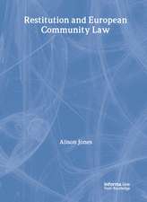 Restitution and European Community Law