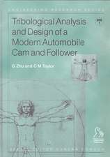 Tribological Analysis and Design of a Modern Automobile Cam and Follower