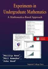 Experiments in Undergraduate Mathematics: A Mathematica-Based Approach