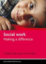 Social work – Making a difference