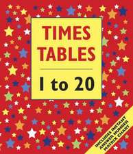 Times Table 1 to 20 (Floor Book)