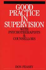 Good Practice in Supervision